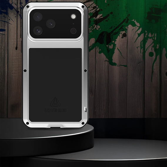 Pancerne etui ze szkłem hartowanym do iPhone 17 Pro Max