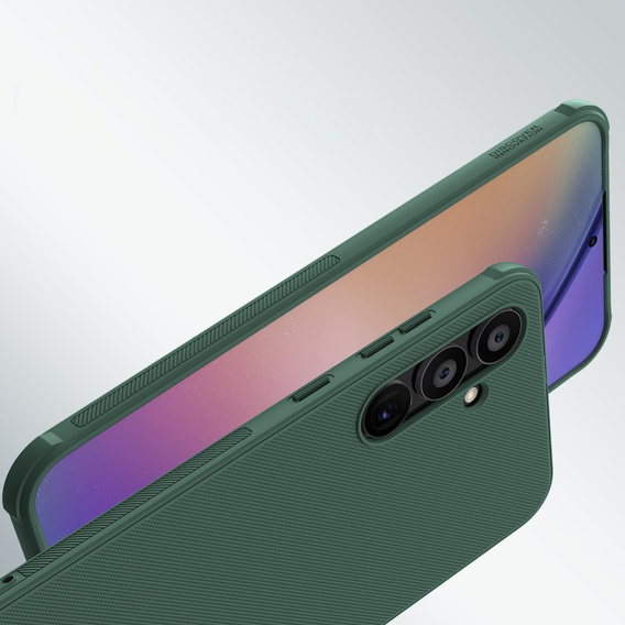 Etui NILLKIN do Samsung Galaxy A55, Obudowa Super Frosted Shield Case, Zielone