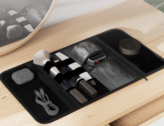 Allity ATB-200 Zwijany Organizer na Akcesoria - czarny