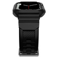 Pasek z etui Spigen do Apple Watch 4/5/6/7/8/9/SE 44/45mm, Rugged Armor Pro, Czarny