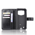 Etui z klapką do Oukitel WP5, Crazy Horse Wallet, czarne