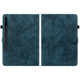 Etui do Samsung Galaxy Tab S9, Wallet Pen Slot, niebieskie