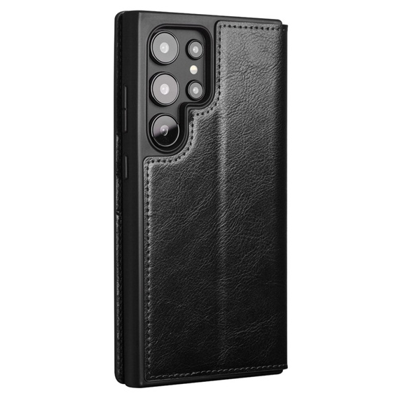 Etui QIALINO Leather Wallet z klapką do Samsung Galaxy S24 Ultra
