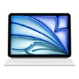 Etui z klawiaturą do iPad Air 13" 2025/2024 (7/6 gen.), Magnetic Keyboard Touchpad, białe
