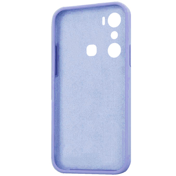 Etui do Infinix Hot 20i, Silicone Lite, fioletowe