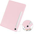 Etui do Samsung Galaxy Tab S10 Lite / S10 FE / S9 FE, Smartcase z miejscem na rysik, różowe