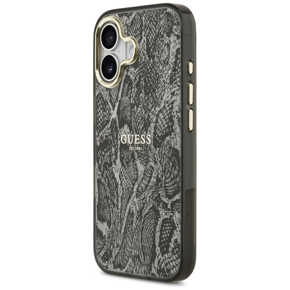 Etui Guess Python Pattern MagSafe do iPhone 17