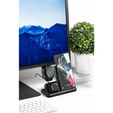 Ładowarka Indukcyjna ERBORD Samsung Trio 3w1 do Smartfona, Galaxy Watch i Galaxy Buds, czarna
