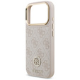 Etui GUESS 4G Strass Logo z paskiem, MagSafe do iPhone 17 Pro