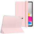 Etui do iPad 11" 2025 A16 (11 gen.) / iPad 10.9" 2022 (10 gen.), Smart Pencil, z miejscem na rysik, różowe