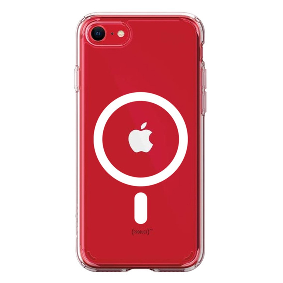 Etui do MagSafe do iPhone 7/8/SE 2020/SE 2022, Hybrid Case, Clear