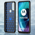Etui do Motorola Moto G71 5G, Karbon, czarne