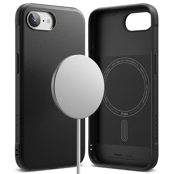 Etui Ringke do iPhone 16E, Onyx MagSafe, czarne