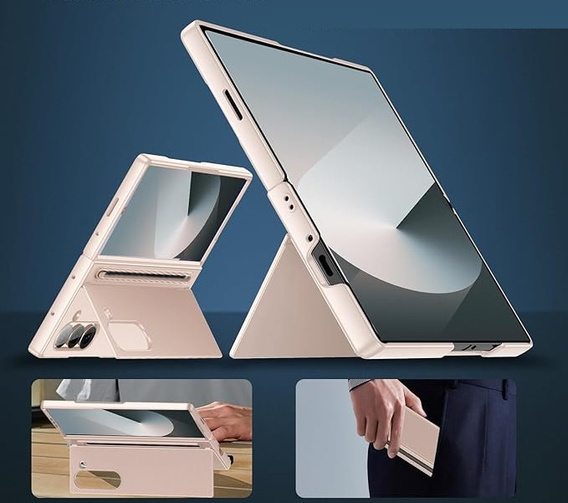 Etui ze szkłem z pełną ochroną 360° do Samsung Galaxy Z Fold6 5G