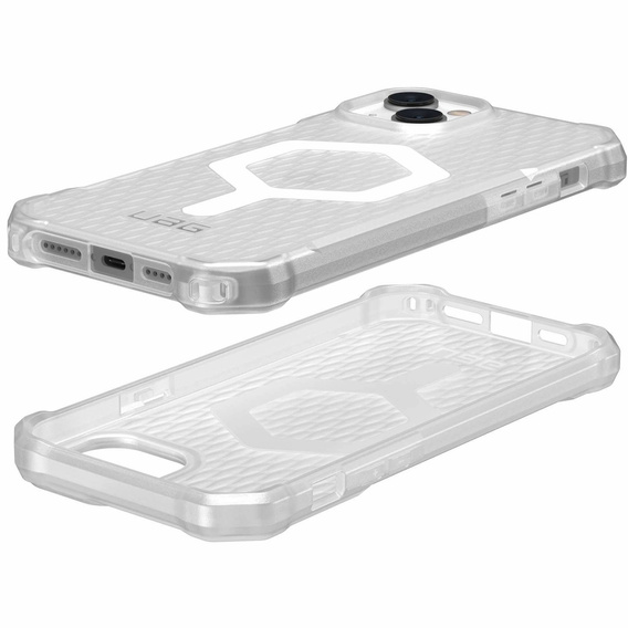 Etui Urban Armor Gear do iPhone 14 Plus, Essential Armor MagSafe, przezroczyste
