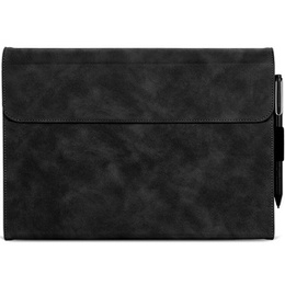 Etui do Microsoft Surface Go 3/Go 2/Go, Wallet Pen Slot, czarne