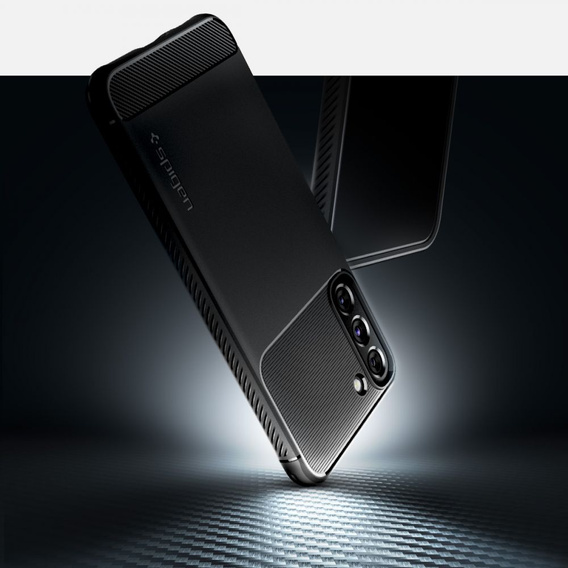 Etui Spigen do Samsung Galaxy S22, Rugged Armor, czarne