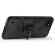 Etui do Realme C21Y, Kickstand Ring, czarne