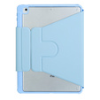 Etui z klawiaturą do iPad 11" 2025 A16 (11 gen.) / iPad 10.9" 2022 (10 gen.), Rotary 360° Leather Touchpad, jasnoniebieskie