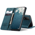 Etui CASEME do Xiaomi Mi 10T 5G / Mi 10T Pro 5G, Leather Wallet Case, zielone