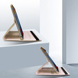 Etui do iPad 11" 2025 A16 (11 gen.) / iPad 10.9" 2022 (10 gen.), Obrotowe 360, Złote