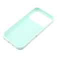 Etui silikonowe do iPhone 17 Pro, do MagSafe, antywstrząsowe, zielone