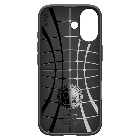 Etui Spigen Liquid Air do iPhone 17, Matte Black