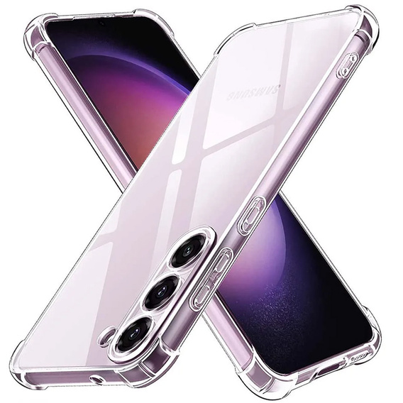 Etui do Samsung Galaxy S23 FE, Dropproof, przezroczyste