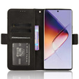 Etui z klapką do Infinix Note 40 Pro Plus, Card Slot, czarne