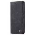 Etui CASEME do Samsung Galaxy M33 5G, Leather Wallet Case, czarne
