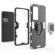 Etui do Xiaomi Poco F4 5G, Kickstand Ring, czarne
