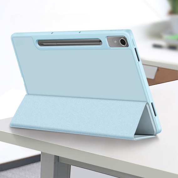 Etui do Lenovo Tab P12, Smartcase z miejscem na rysik, niebieskie