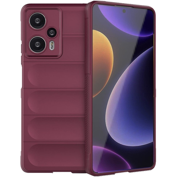 Etui do Xiaomi Poco F5 5G, Gaming Shockproof, bordowe