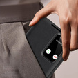 Etui z klapką do Samsung Galaxy S23+ Plus, Smart View Wallet, czarne