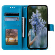 Etui z klapką do Samsung Galaxy A14 4G/5G, Mandala, niebieskie