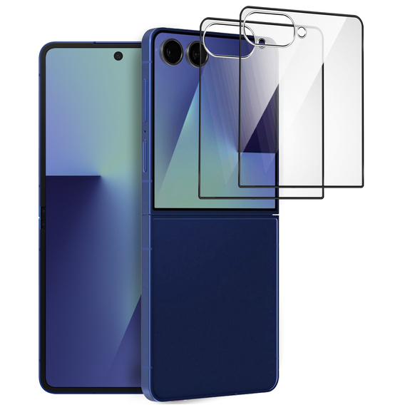 2x Szkło Hartowane ERBORD 3D do Samsung Galaxy Z Flip7 5G – ochrona zewnętrznego ekranu