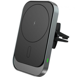 Uchwyt Samochodowy z Magsafe Ładowarka Indukcyjna do iPhone 12/13/14/15/16 Pro/Plus/Max