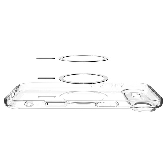Etui Spigen Ultra Hybrid MagSafe do iPhone 17 Air, Frost White
