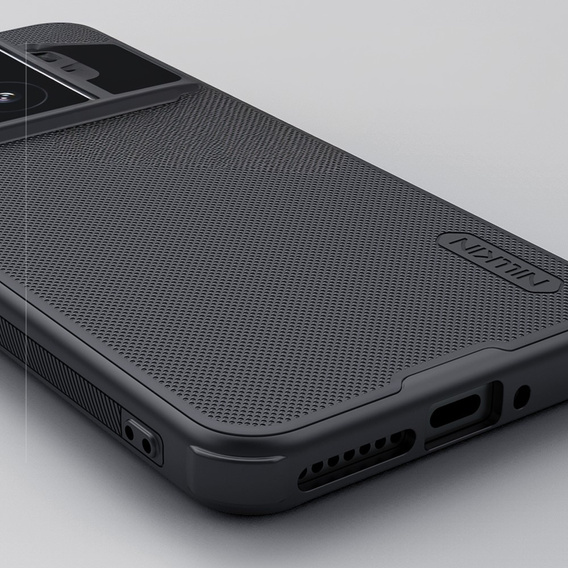 Etui NILLKIN do Xiaomi 15, Frosted Shield, do MagSafe, czarne