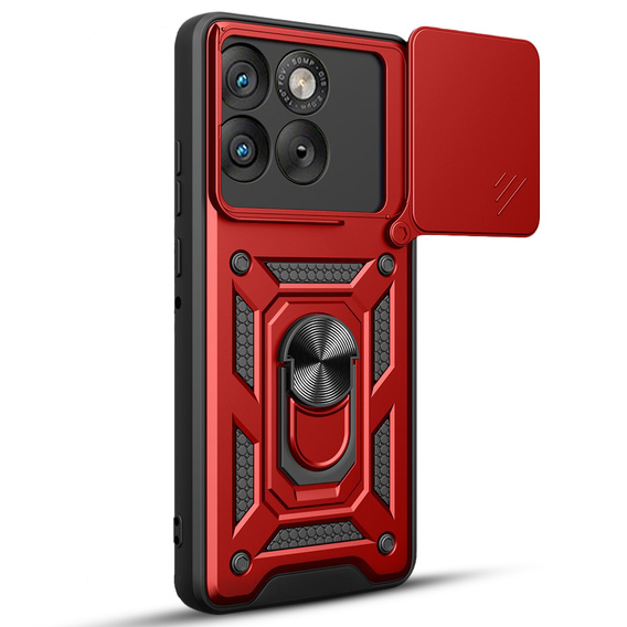 Etui pancerne CamShield Slide z osłoną aparatu i ringiem do Motorola Edge 70