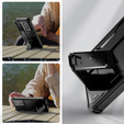 Etui Tech-Protect do Samsung Galaxy S24 FE, Kevlar Cam+, Czarne