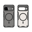 Etui pancerne do Google Pixel 10, do MagSafe, matowe, czarne