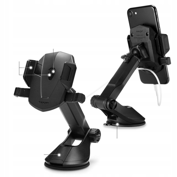 Uchwyt Samochodowy SPIGEN, TS35 , Czarny