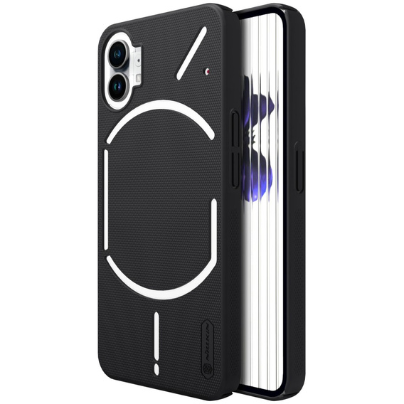 Etui NILLKIN do Nothing phone 1 5G, Case Frosted Shield Obudowa, Czarne