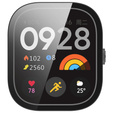 2w1 Etui + Szkło Hartowane do Xiaomi Redmi Watch 4, Czarne