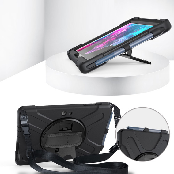 Etui do Surface Go 4 / Go 3 / Go 2 / Go - ochronne, odporne na wstrząsy, z paskiem na ramię