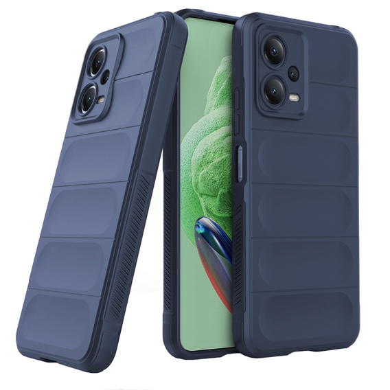 Etui do Xiaomi Redmi Note 12 5G / POCO X5 5G, Gaming Shockproof, granatowe