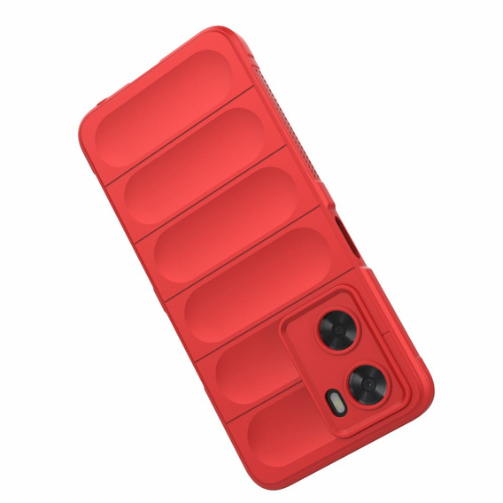 Etui do Oppo A57s, Gaming Shockproof, czerwone