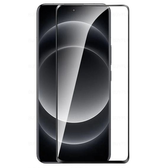 Szkło Hartowane 3D do Xiaomi 14 Ultra, czarna ramka