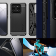 Etui Spigen do Xiaomi Redmi Note 13 5G, Rugged Armor, czarne
